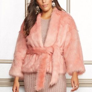 Faux fur jacket